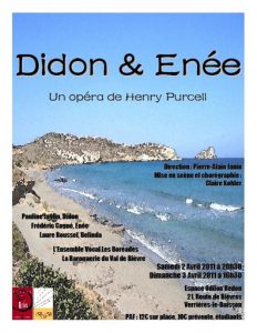 Lire la suite à propos de l’article Didon & Enée, opéra de Henry Purcell
