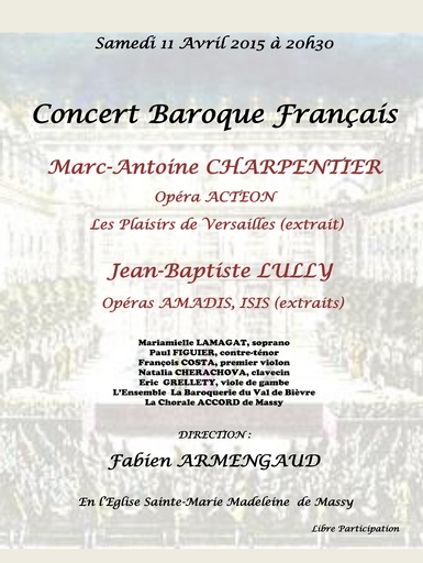 Concert baroque français