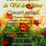 Concert estival en Périgord
