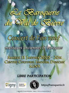 Lire la suite à propos de l’article Concert de l’an neuf