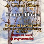 Concert d&rsquo;hiver